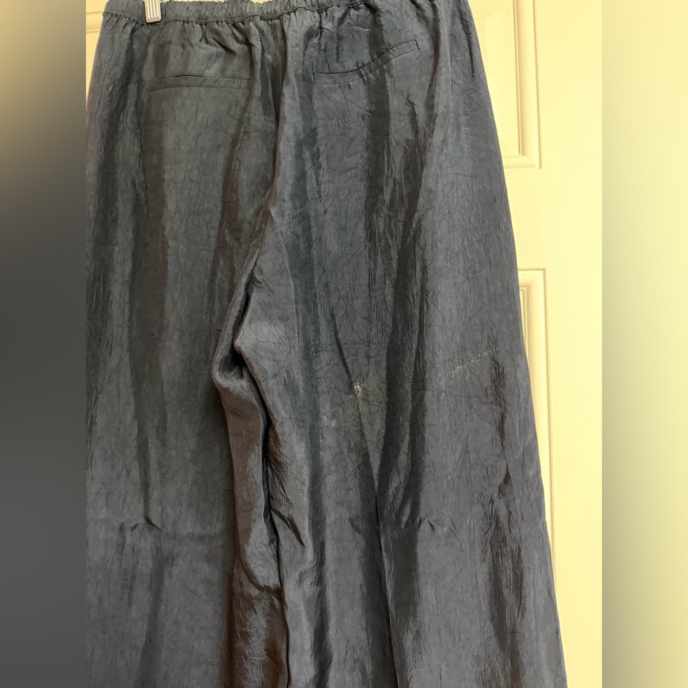 J. Crew Navy Wide-Leg Pants - Picture 11 of 11